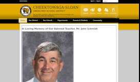 
							         Cheektowaga-Sloan Union Free School District / Homepage								  
							    