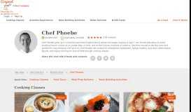 
							         Chef Phoebe | Cooking Classes, Catering & Team Building | Cozymeal								  
							    