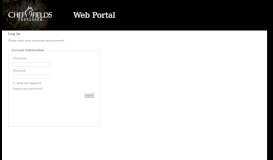 
							         Cheffields Web Portal								  
							    