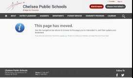 
							         Chelsea Public Schools Site Map								  
							    
