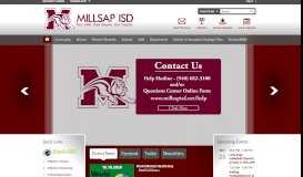 
							         Chemical Portal - Millsap ISD								  
							    