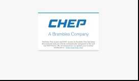 
							         CHEP - Portfolio Plus								  
							    