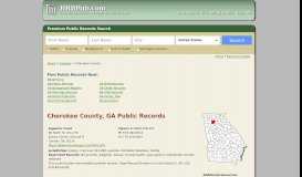 
							         Cherokee County Public Records | Search Georgia Government ...								  
							    