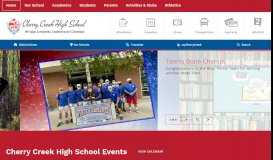 
							         Cherry Creek High School - Cherry Creek School District								  
							    