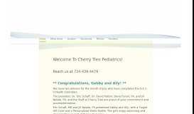
							         Cherry Tree Pediatrics: Home								  
							    