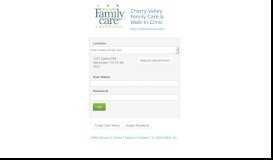 
							         Cherry Valley Family Care & Walk-In Clinic - Patient Portal Login								  
							    