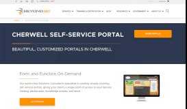 
							         Cherwell Self Service Portal Design | Beyond20 : Beyond20								  
							    