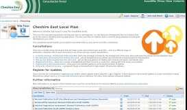 
							         Cheshire East Council - Planning - Consultation Portal								  
							    