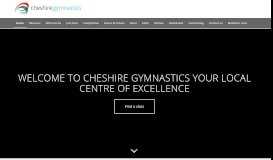 
							         Cheshire Gymnastics | The best recreational gym in the UK								  
							    
