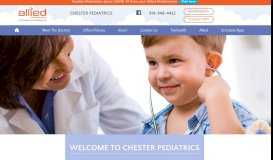 
							         Chester Pediatrics - White Plains, NY | Allied Pediatrics								  
							    