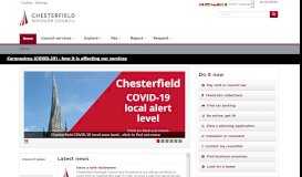 
							         Chesterfield Borough Council								  
							    