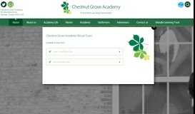 
							         Chestnut Grove Academy: Home								  
							    