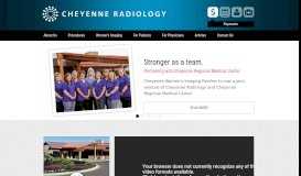 
							         Cheyenne Radiology Group: Home								  
							    