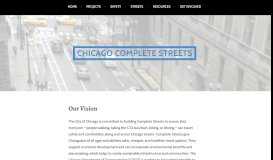 
							         Chicago Complete Streets								  
							    