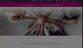 
							         Chicago IVF Family | Visit Chicago IVF™ in Illinois & Indiana								  
							    