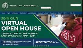
							         Chicago State University: Home Page | CSU Home								  
							    