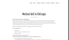 
							         Chicagoland Mutual Aid Connections — Jes Scheinpflug								  
							    