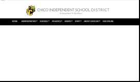 
							         Chico Independent School District								  
							    