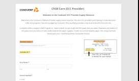
							         Child Care (ECC Provider)								  
							    