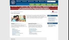 
							         Child Care Program | Texas Workforce Commission								  
							    