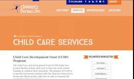 
							         Child Care Services – Children's Bureau, Inc								  
							    