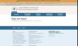 
							         Child Care Subsidy CBC State Contacts 9-12 - Early Childhood ...								  
							    
