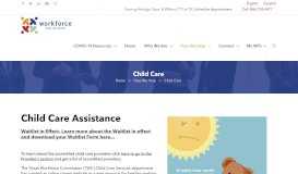 
							         Child Care - Workforce Solutions								  
							    