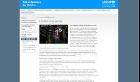 
							         Child labour portal - Unicef								  
							    