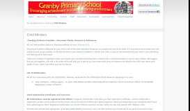 
							         Child Minders - Granby Primary School								  
							    
