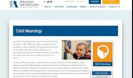 
							         Child Neurology – Raleigh Neurology Associates								  
							    