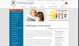 
							         Child Support | Guilford County, NC								  
							    