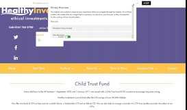 
							         Child Trust Fund | Transfer CTF | Ethical CTF | Healthy Investment								  
							    