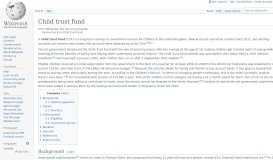 
							         Child Trust Fund - Wikipedia								  
							    