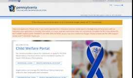 
							         Child Welfare Portal - Compass								  
							    