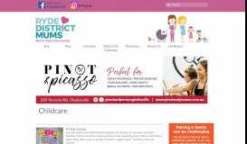 
							         Childcare - Ryde District Mums								  
							    