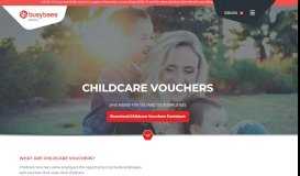 
							         Childcare Voucher Scheme | Quote Match | Busy Bees Benefits | Busy ...								  
							    