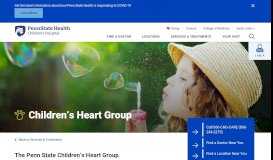 
							         Children's Heart Group - Penn State Children's Hospital								  
							    