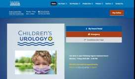 
							         Children's Urology – Pediatric Urology Practice serving the greater ...								  
							    