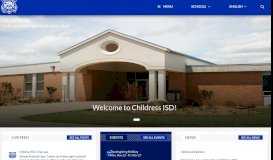 
							         Childress Independent School District								  
							    
