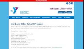 
							         Childwatch and Kids Zone After School Program - Kennebec Valley ...								  
							    