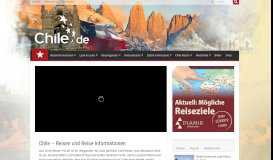
							         Chile – Reisen und Reise-Informationen | Chile Reisen ...								  
							    