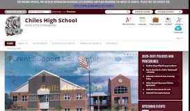 
							         Chiles High School - Chiles / Homepage								  
							    