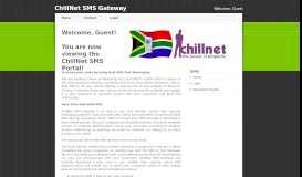 
							         ChillNet SMS Gateway								  
							    