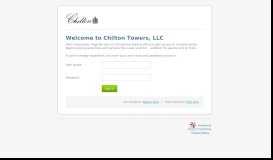 
							         Chilton Towers resident portal - Strona internetowa - RealPage								  
							    