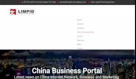 
							         China Business Portal - News on China Internet, Business and ...								  
							    