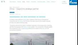 
							         China – Gazprom's strategic partner								  
							    