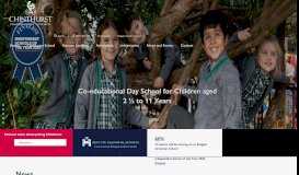
							         Chinthurst is a junior school of Reigate Grammar ... - Chinthurst School								  
							    