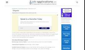 
							         Chipotle Application, Jobs & Careers Online								  
							    