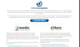 
							         ChiroComplete - Medicfusion EHR								  
							    