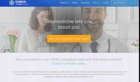 
							         Chiron Health: HIPAA-Compliant Telemedicine Company								  
							    